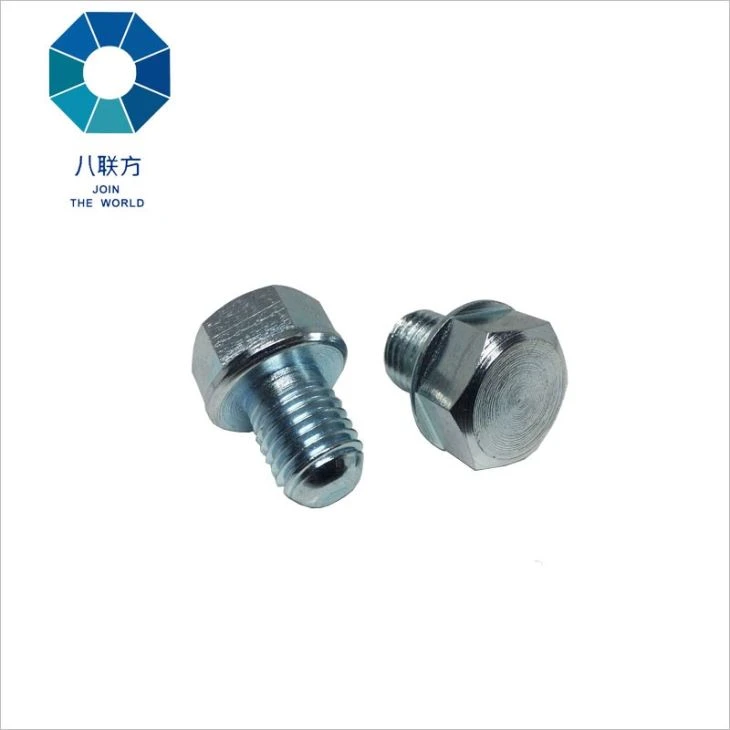 Zinc Plated Oil Bolts With Hole